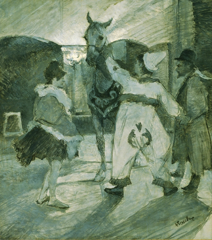 Nos bastidores do circo - Henri de Toulouse-Lautrec