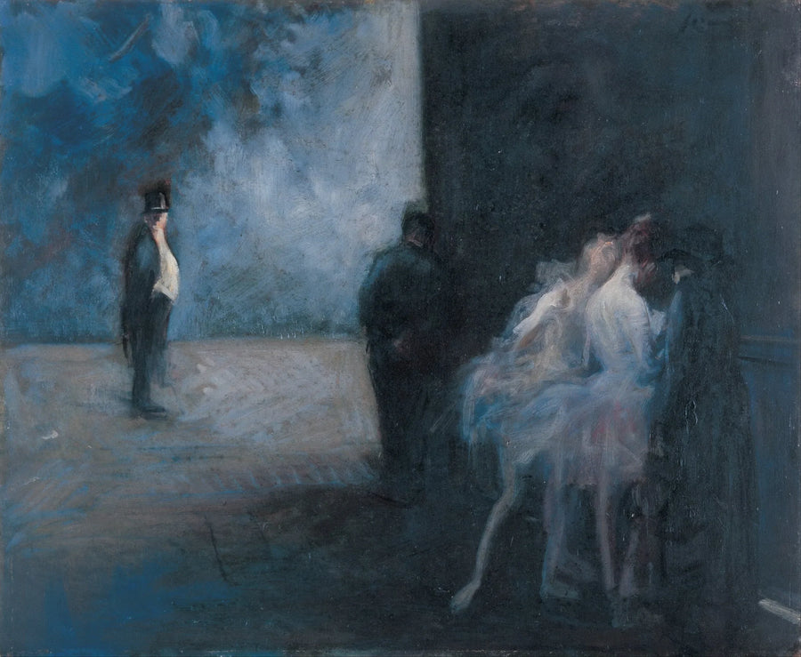 Nos bastidores – Sinfonia em azul - Jean-Louis Forain