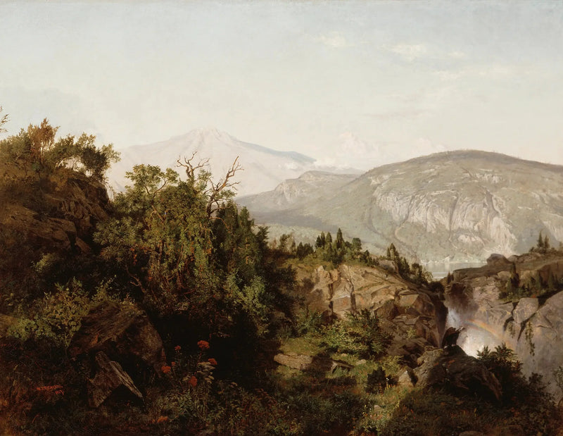 Nas Montanhas Adirondack - William Trost Richards