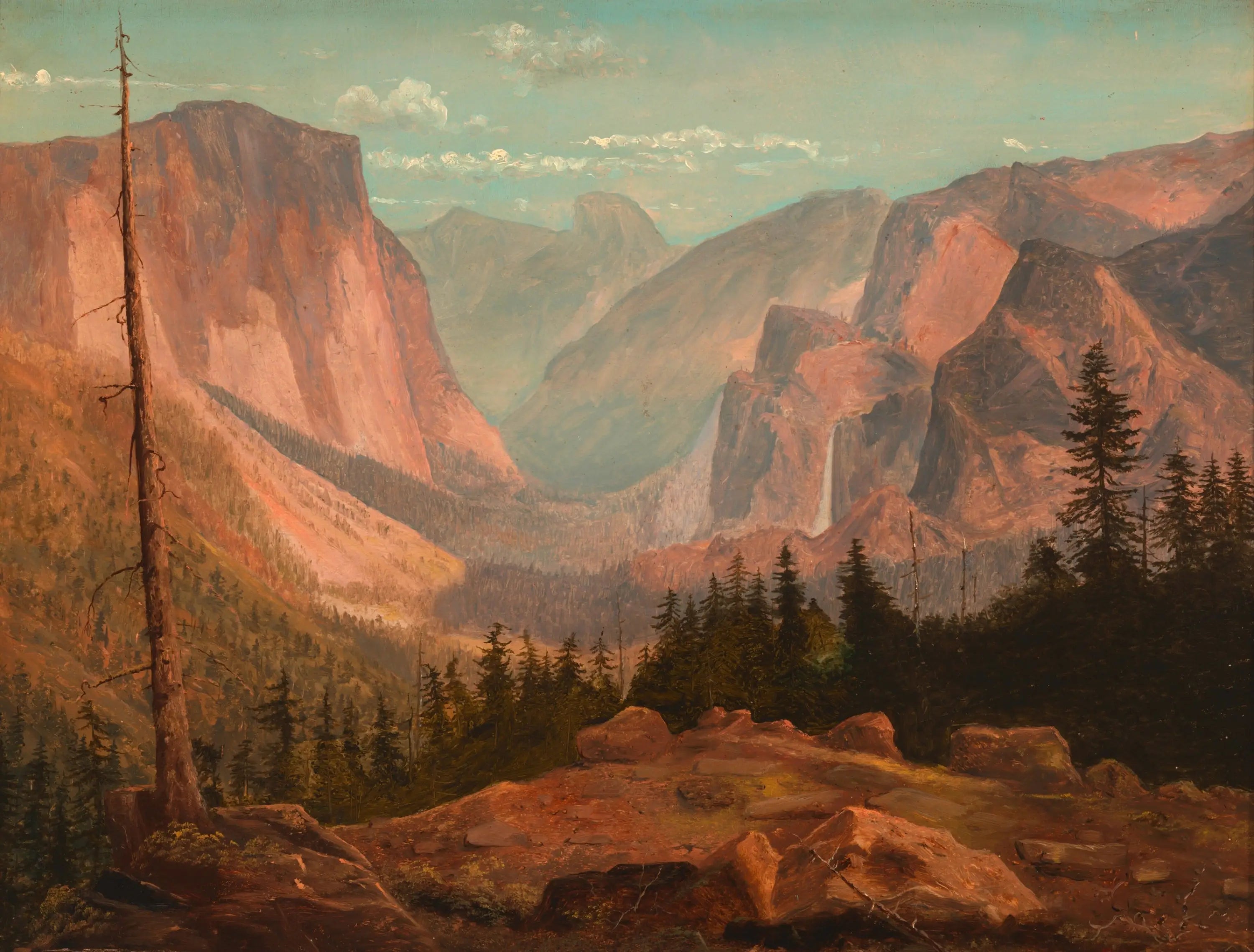 Dans les montagnes de la Sierra Nevada - Albert Bierstadt - Alpha Reproduction