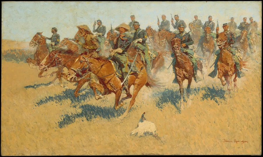 Nas planícies do Sul - Frederic Remington
