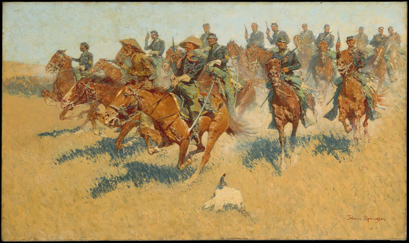 Nas planícies do Sul - Frederic Remington