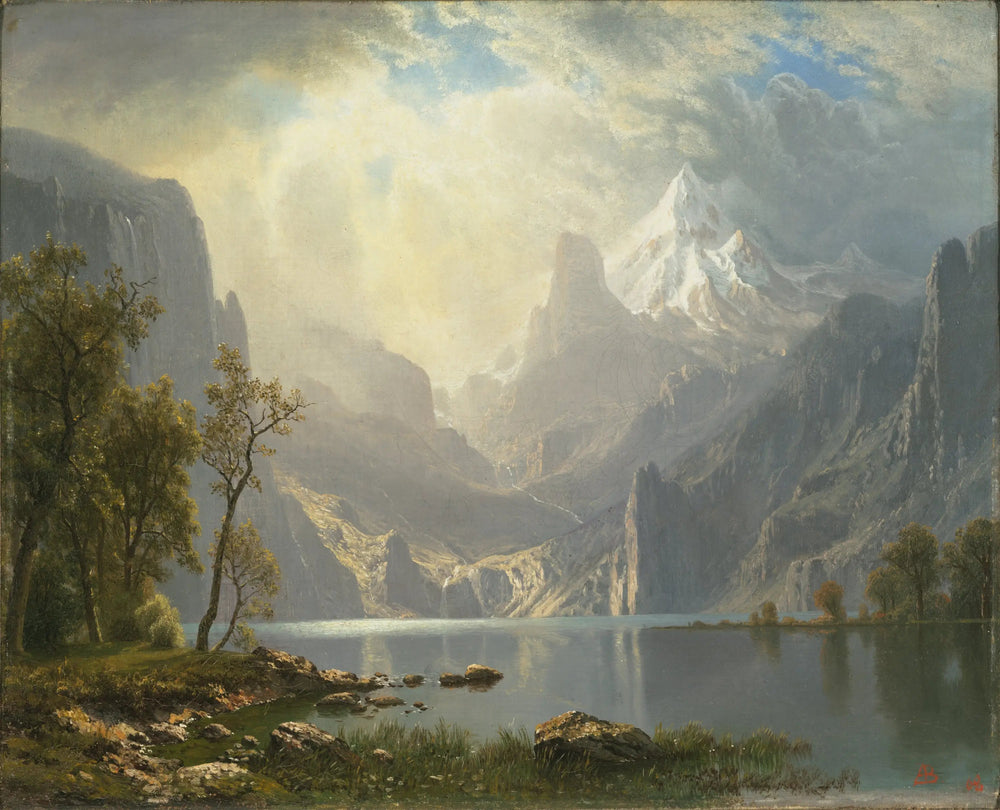 Dans les Sierras - Albert Bierstadt - Alpha Reproduction