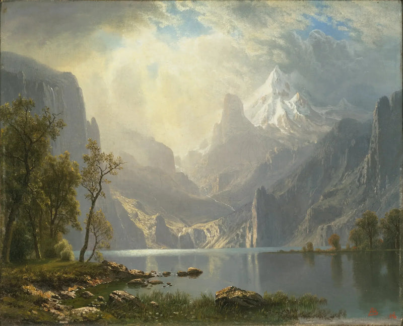 Nas Serras - Albert Bierstadt