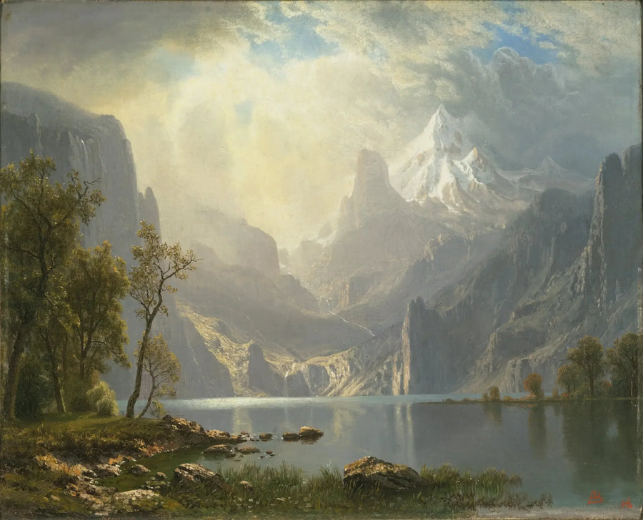 Nas Serras - Albert Bierstadt