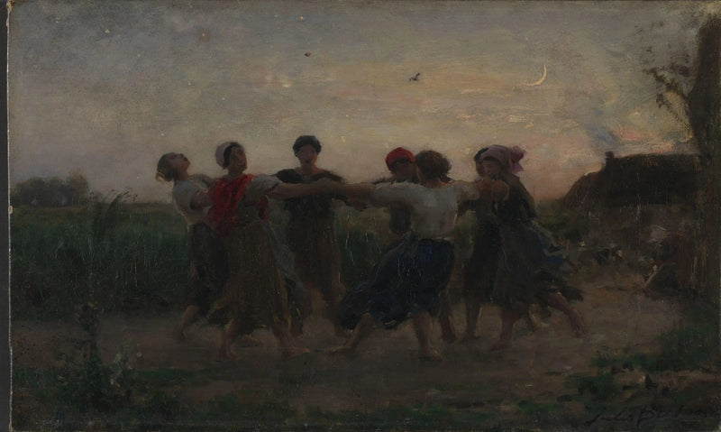 Dança de São João em Courrières - Jules Breton