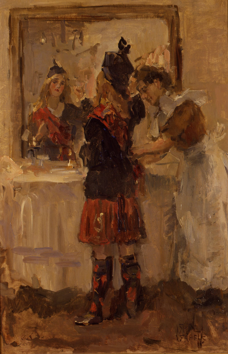 dança escocesa - Isaac Israëls