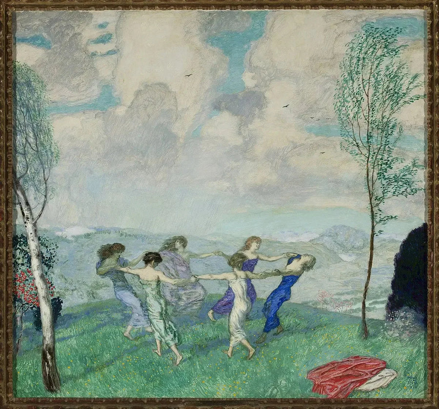Dança em Círculo - Franz Von Stuck