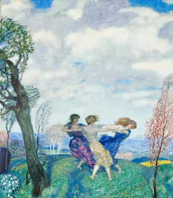 Dança circular - Franz Von Stuck