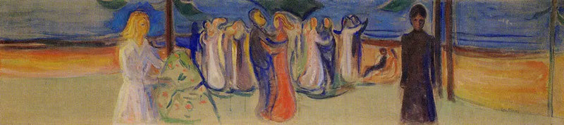 Dança na praia (Frinse Reinhardt) - Edvard Munch