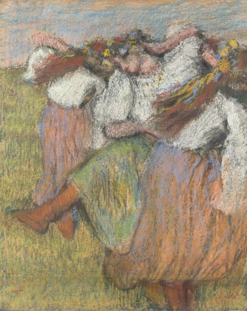 Dançarinos ucranianos - Edgar Degas