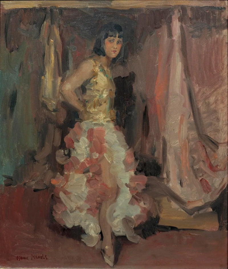 Bailarina de pé - Isaac Israëls