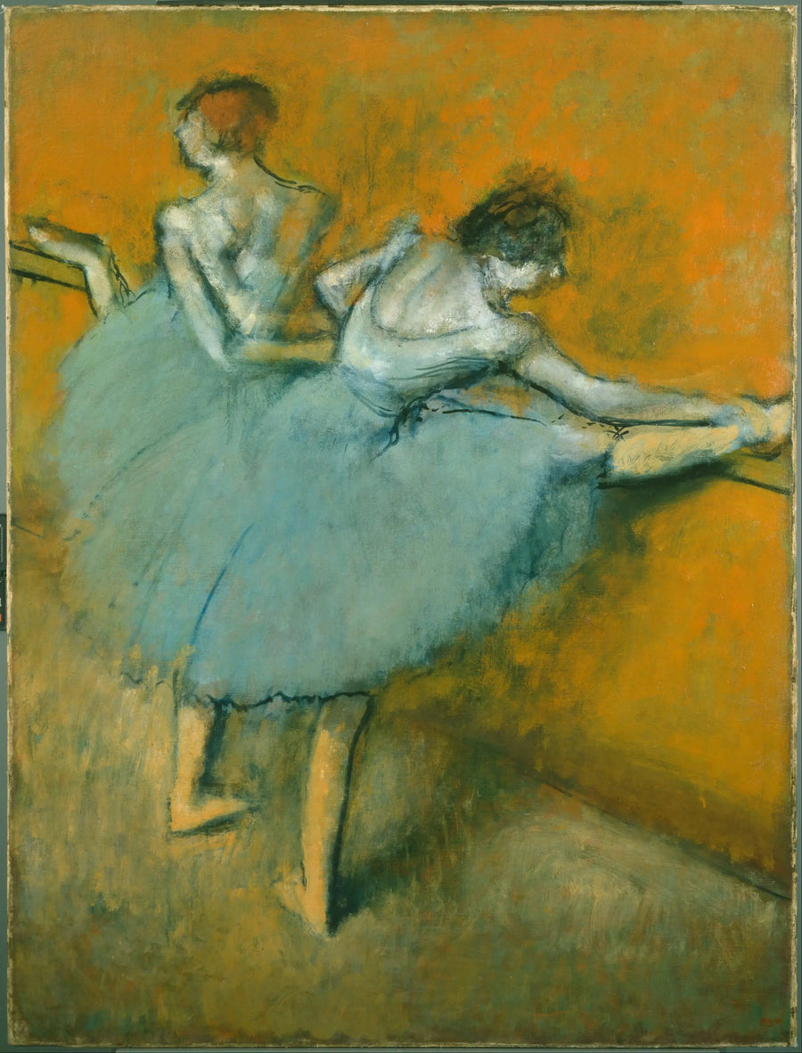 Bailarinas na barra - Edgar Degas