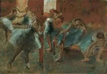 Bailarinas em ensaio - Edgar Degas