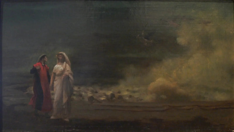 Dante e Virgílio no Inferno - Jean-Léon Gérôme