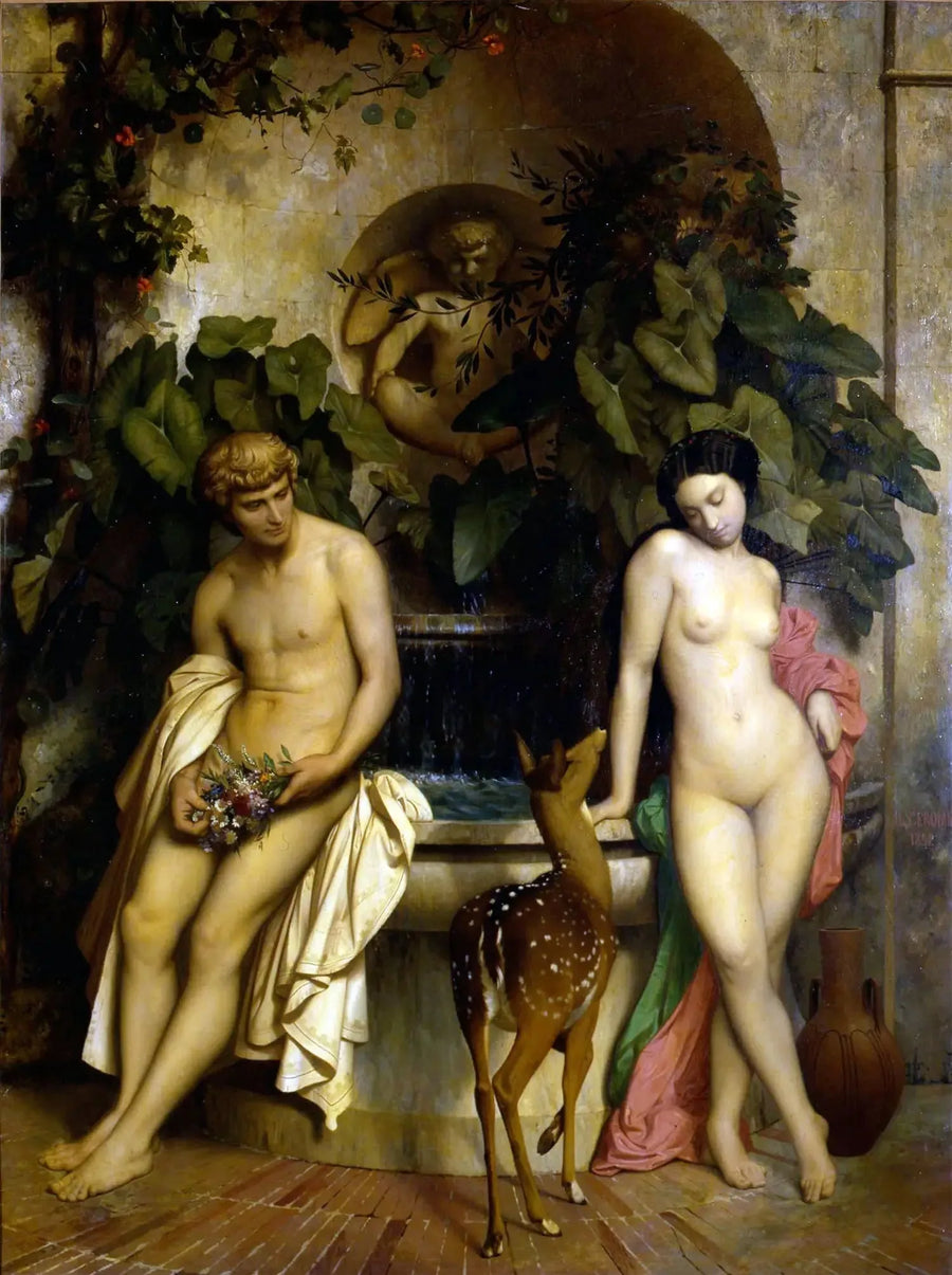 Daphnis e Chloé - Jean-Léon Gérôme