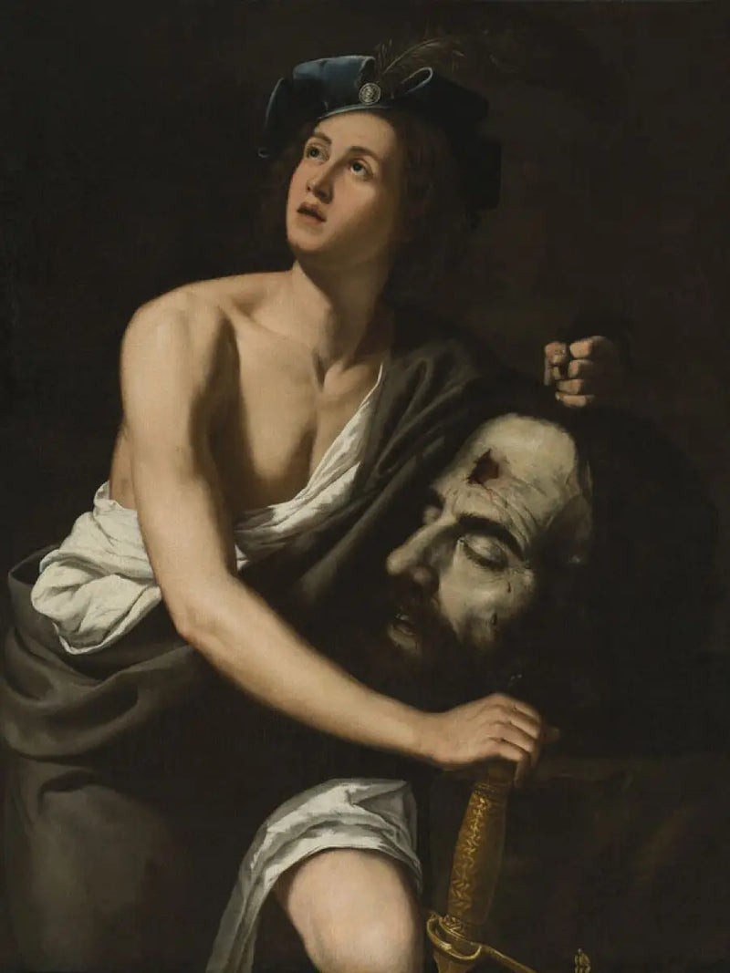 David com a cabeça de Golias - Artemisia Gentileschi