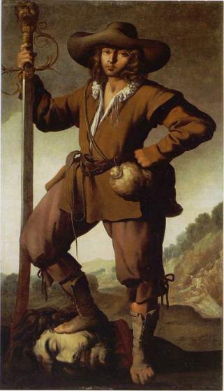 David com a cabeça de Golias - Francisco de Zurbarán