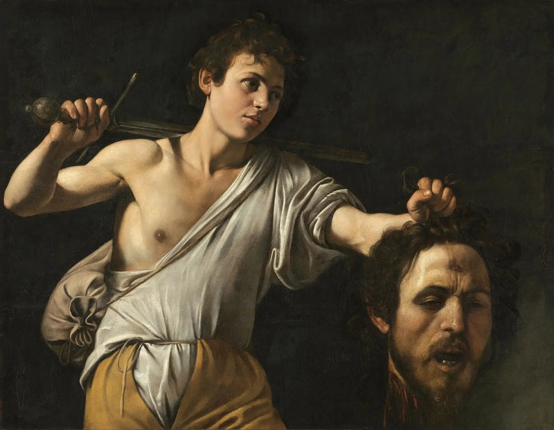 David com a cabeça de Golias - Caravaggio
