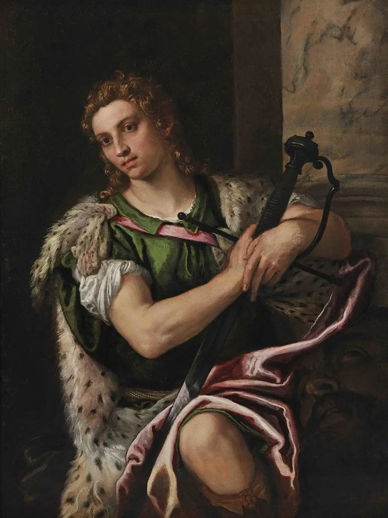 David com a cabeça de Golias - Paulo Véronèse