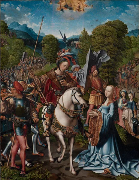 David e Abigail - Jacob Cornelisz van Oostsanen
