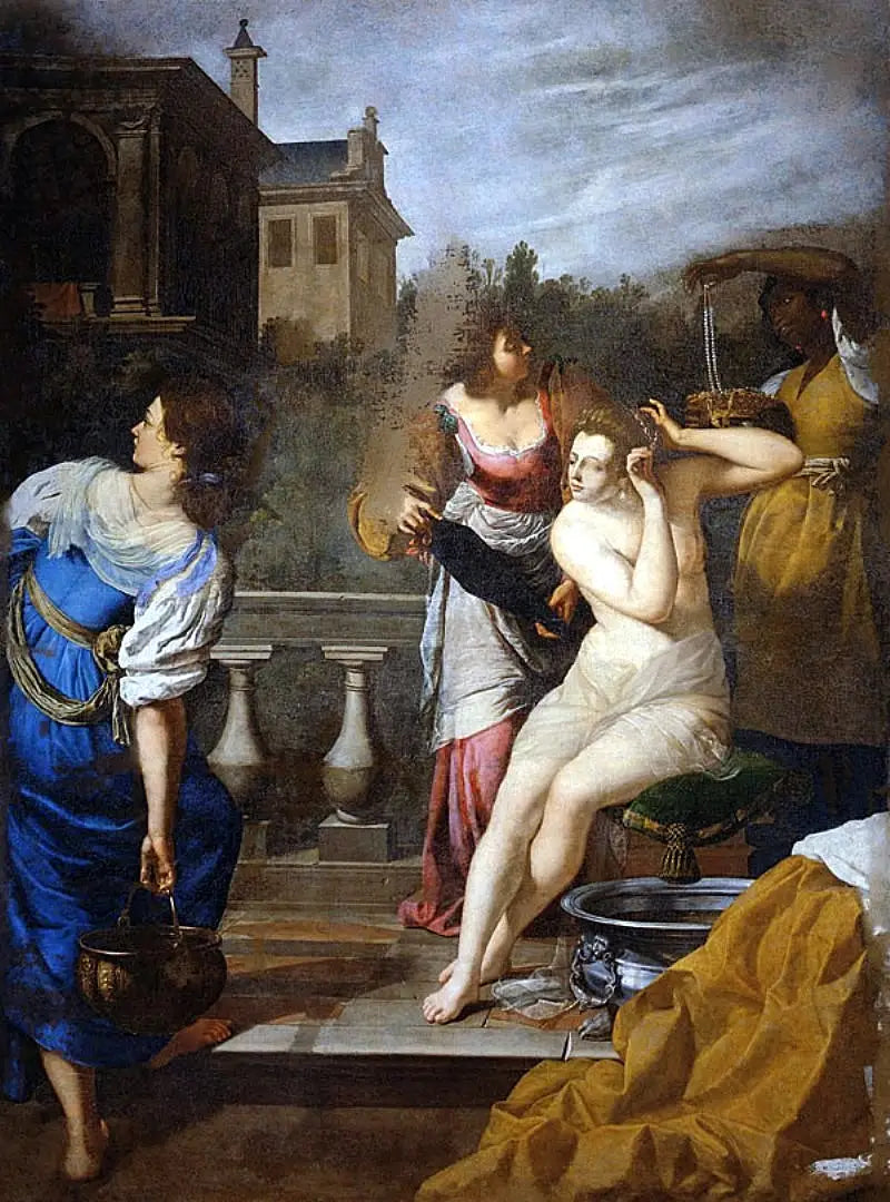 Davi e Betsabé - Artemisia Gentileschi