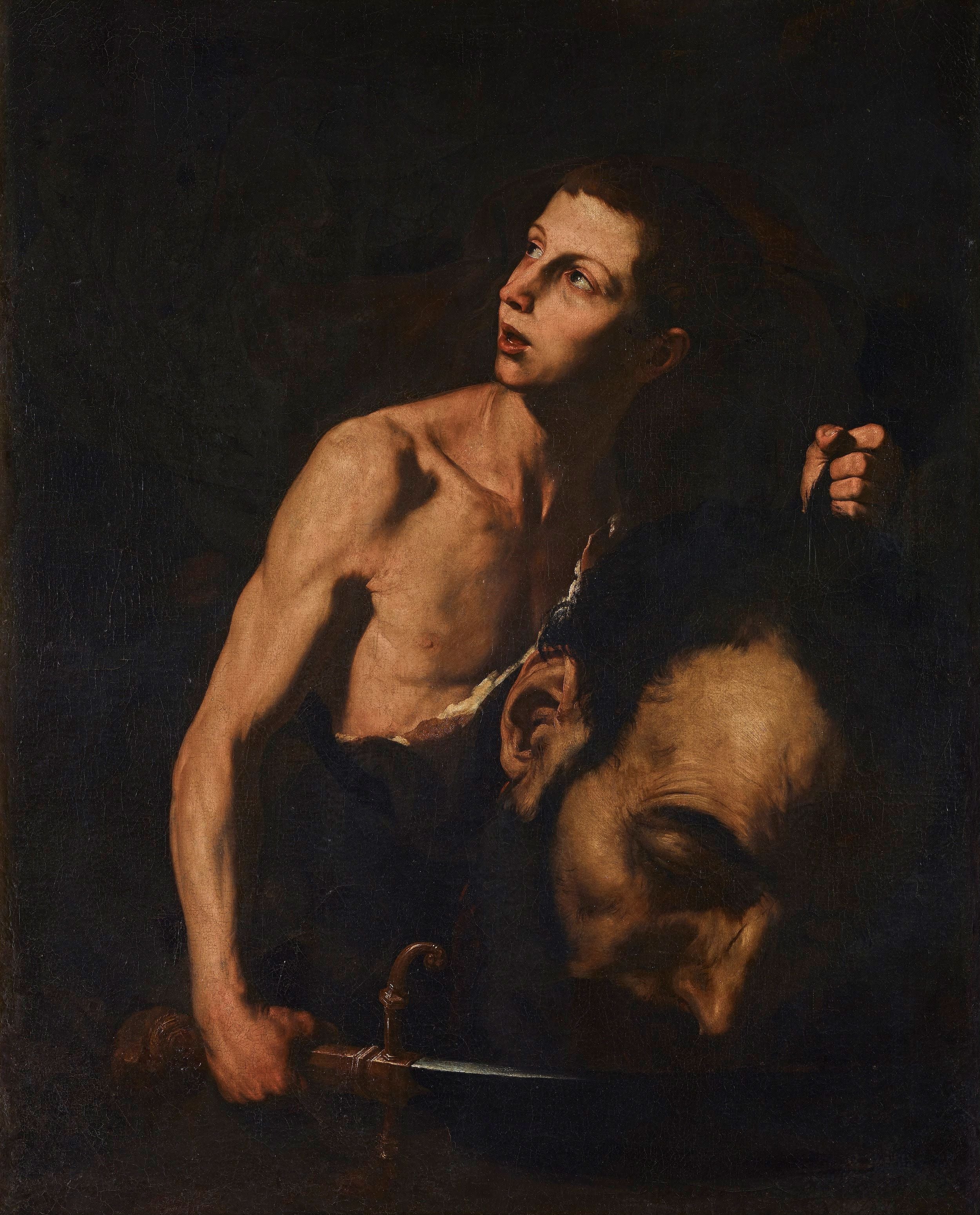 David et Goliath - Jusepe de Ribera image 1 tableau peint à l’huile sur toile