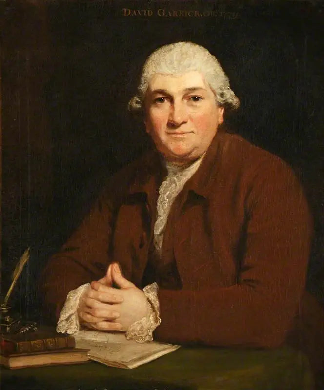 David Garrick (1717-1779) « O retrato do prólogo » - Joshua Reynolds