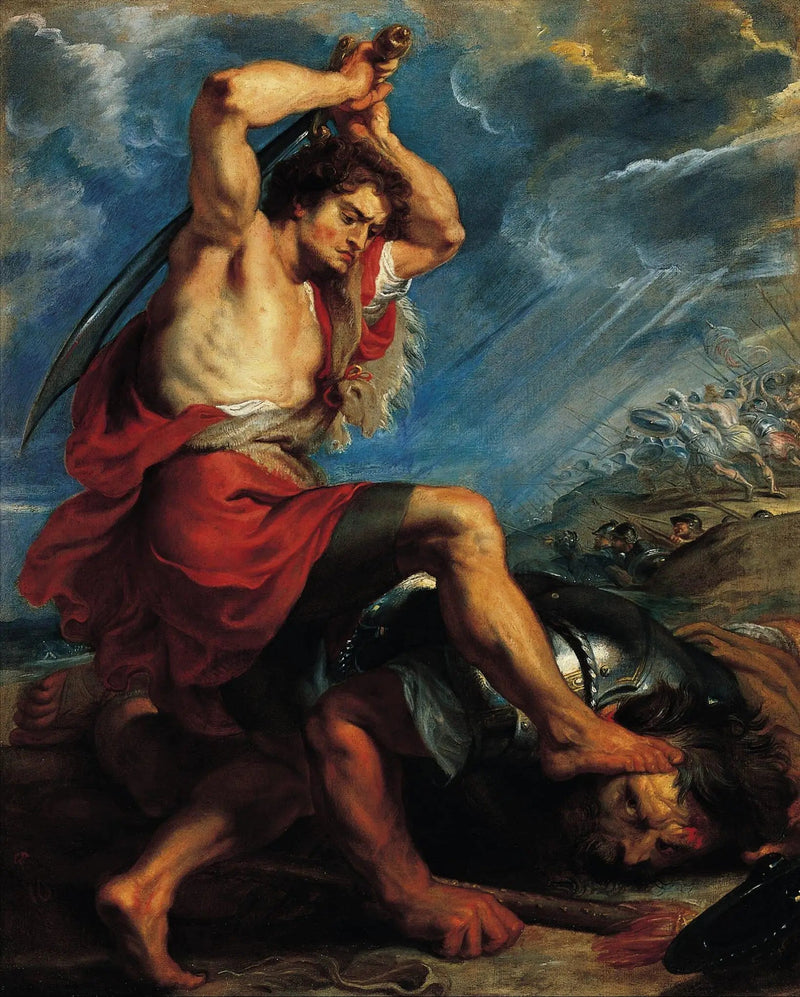 David matando Golias - Peter Paul Rubens