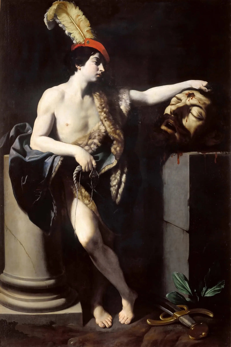 David Vencedor de Golias. - Guido Reni