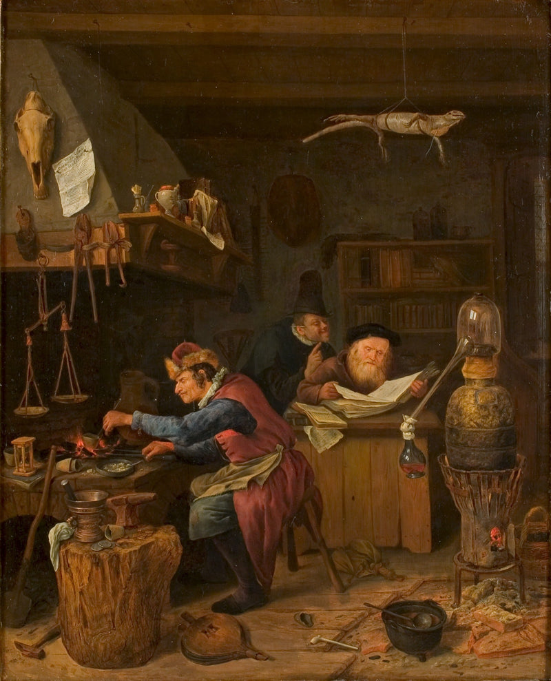 De alchimisten - Jan Steen