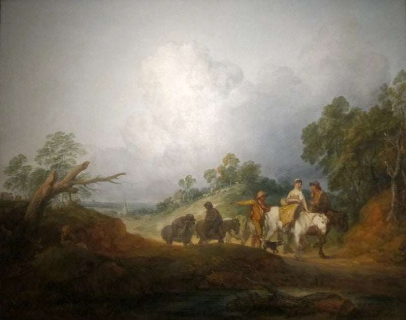 De volta ao mercado - Thomas Gainsborough