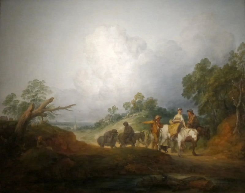 De volta ao mercado - Thomas Gainsborough