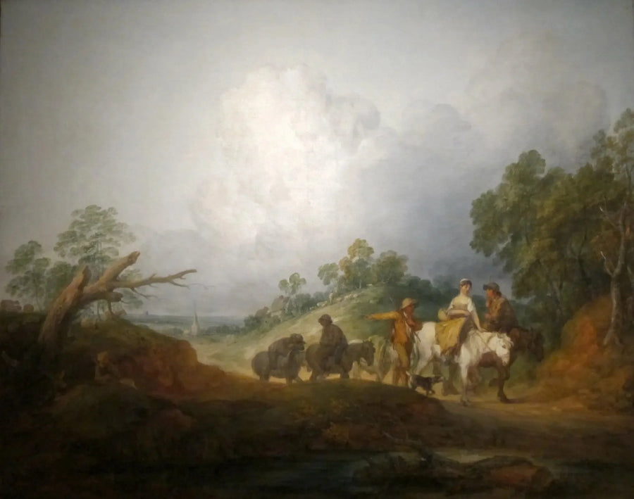 De volta ao mercado - Thomas Gainsborough