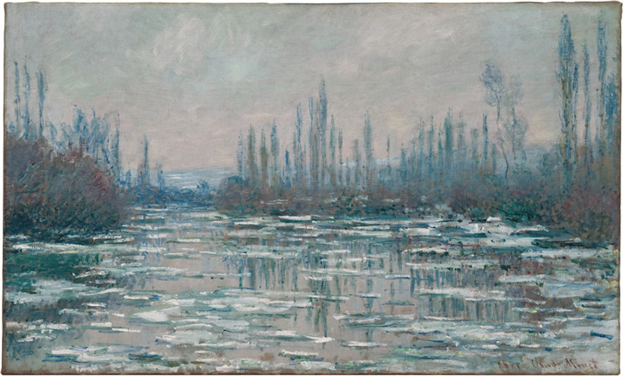 O desastre no Sena W569 - Claude Monet