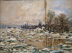 O desastre, tempo cinzento W560 - Claude Monet
