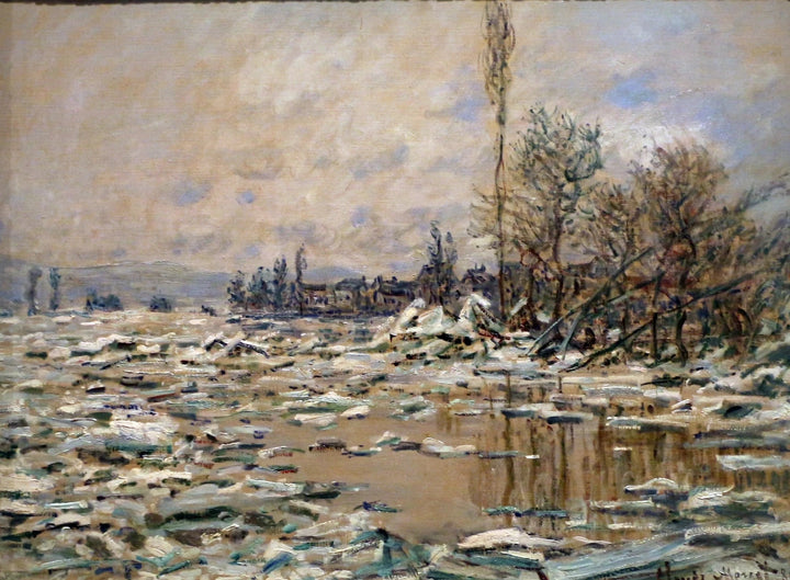 O desastre, tempo cinzento W560 - Claude Monet