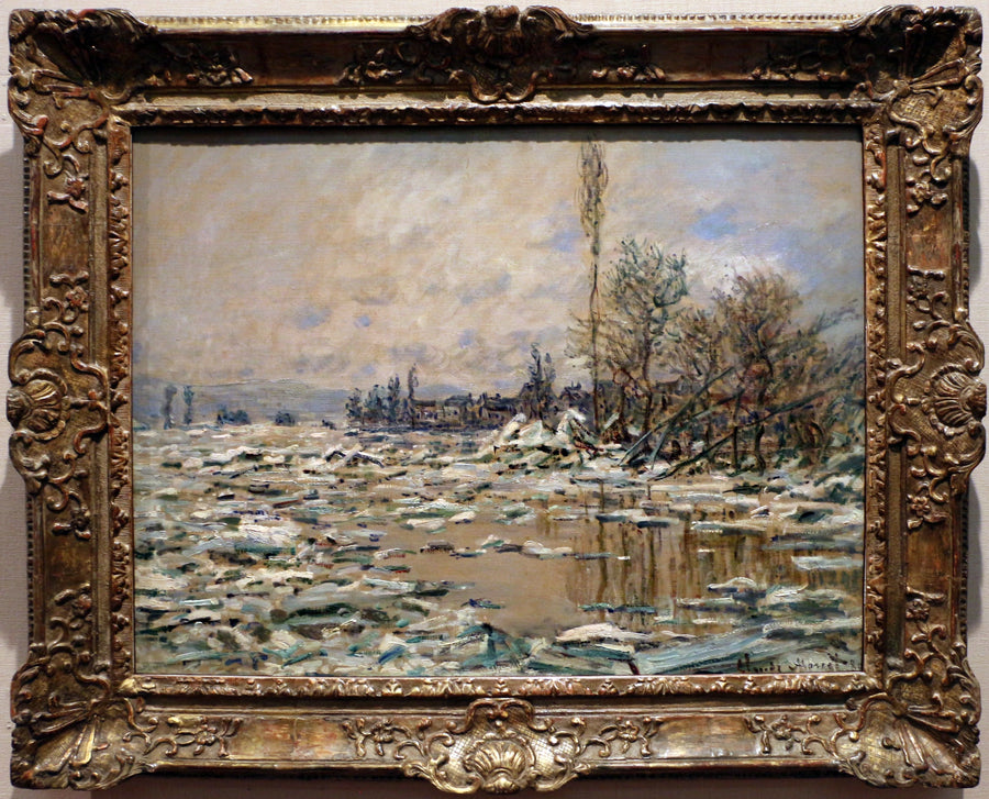 O desastre, tempo cinzento W560 - Claude Monet