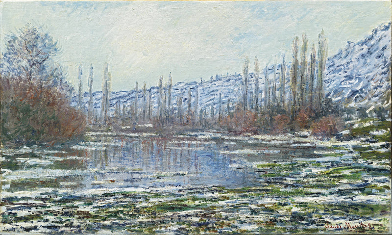 O desastre em Vétheuil W566 - Claude Monet