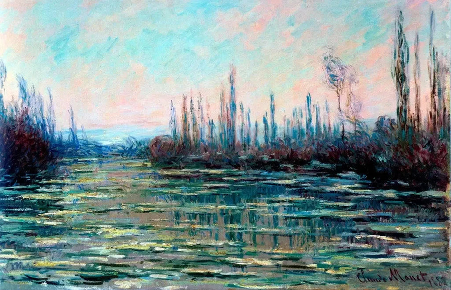 A Derrocada - Claude Monet