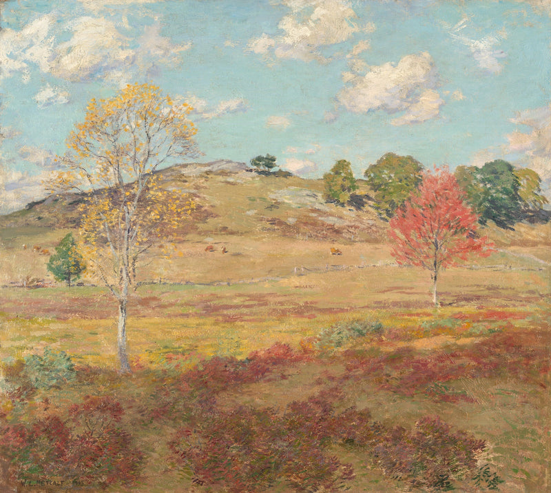 Início do outono - Willard Metcalf
