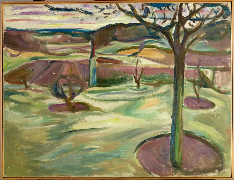 Início da primavera - Edvard Munch