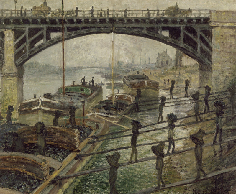 Descarregadores de carvão W364 - Claude Monet