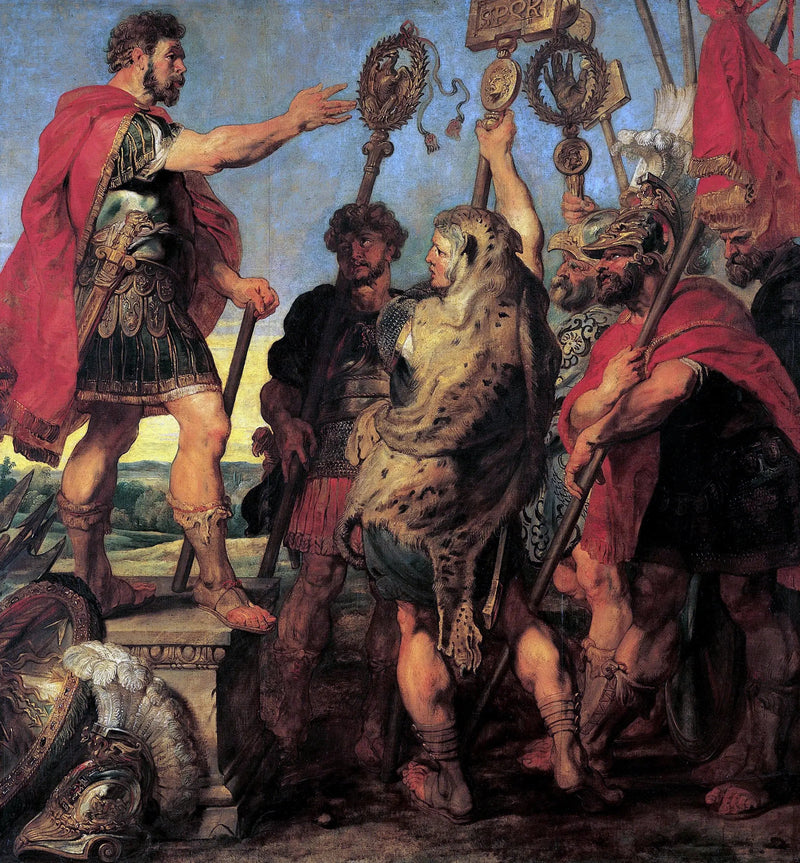 Decius Mus contando seu sonho - Antoine van Dyck