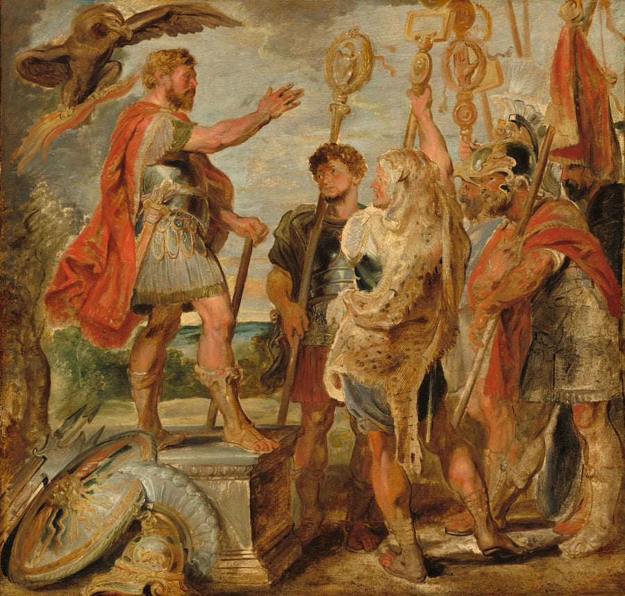 Decius Mus se dirigindo às legiões - Peter Paul Rubens