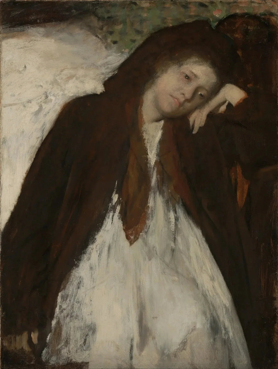 A Convalescente - Edgar Degas