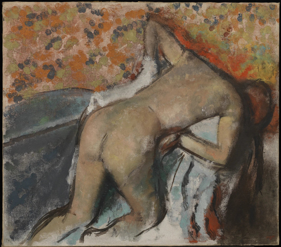 Depois do banho, mulher se secando - Edgar Degas