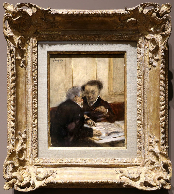 No Café Châteaudun, cerca de 1869 -1871 - Edgar Degas