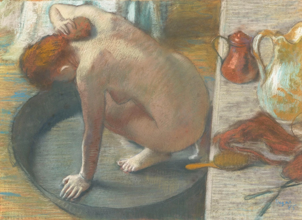 A Banheira, 1886 - Edgar Degas