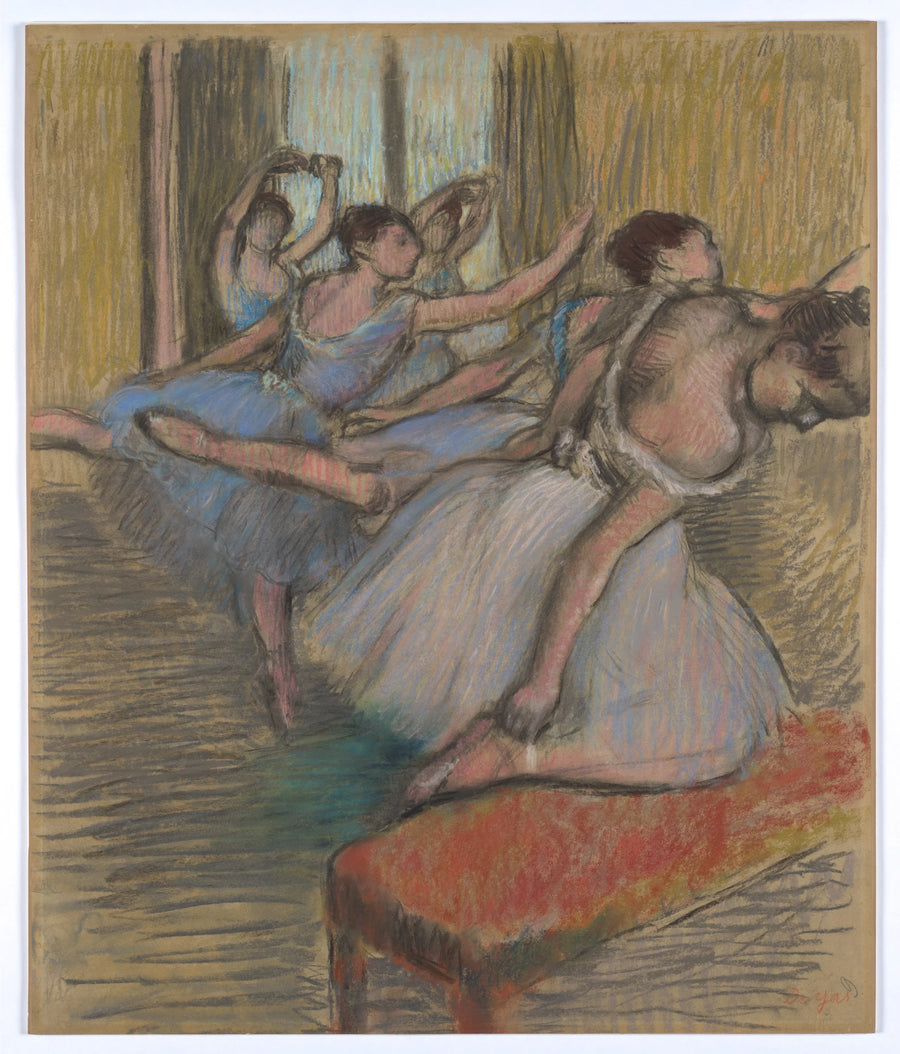 Os dançarinos - Edgar Degas